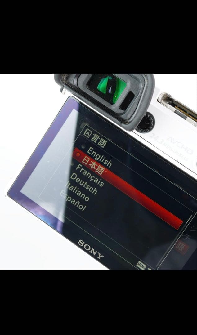 SONY α6000美品 ミラーレスカメラ - WHITE