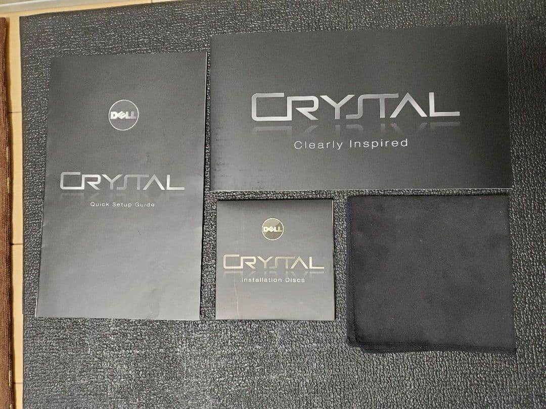 ★レア　2008年製　DELL　Crystal LCDディスプレイ　ガラス製