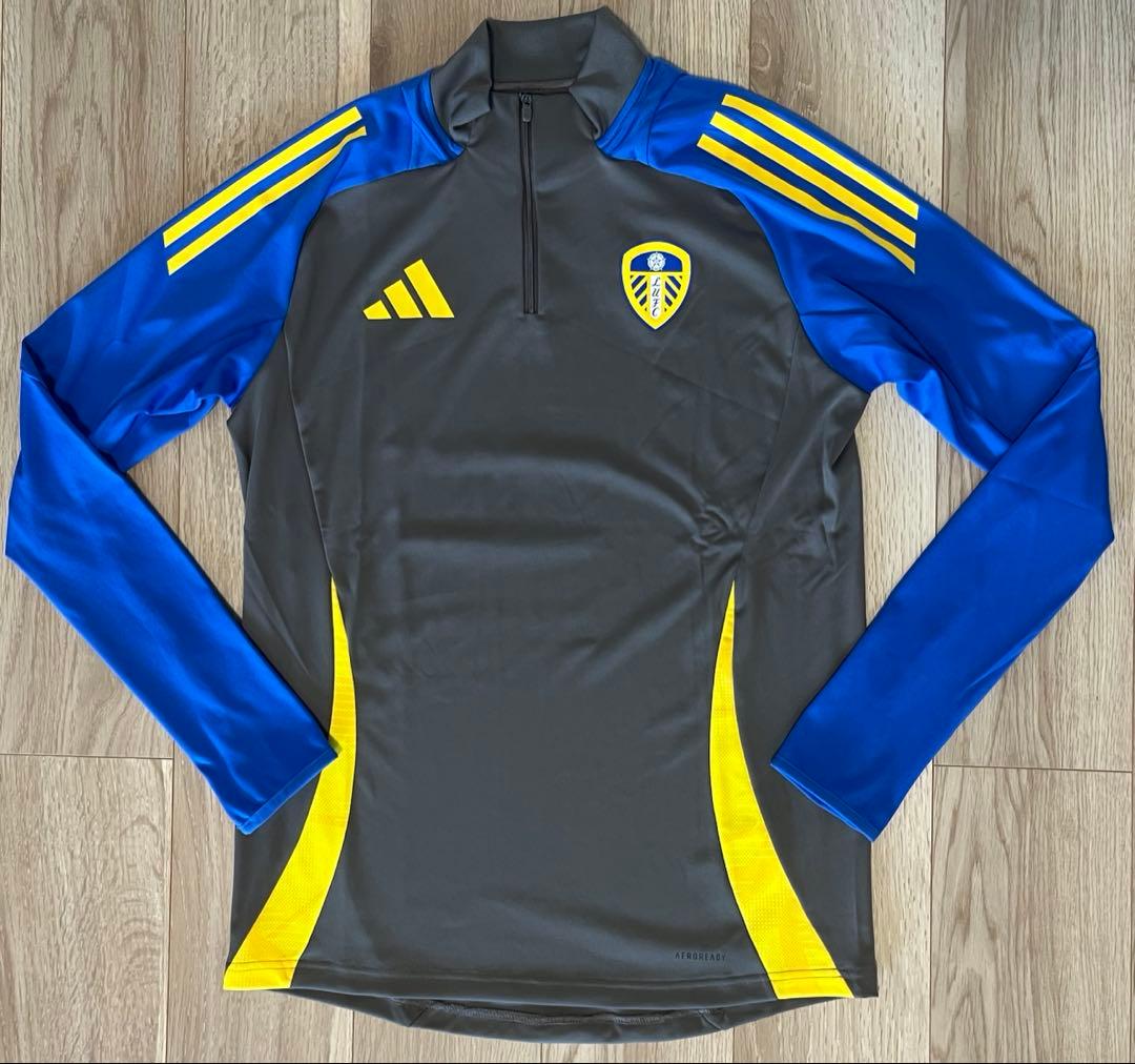 adidas リーズ　トレーニングトップ　ドリルトップ　M 田中碧　サッカー