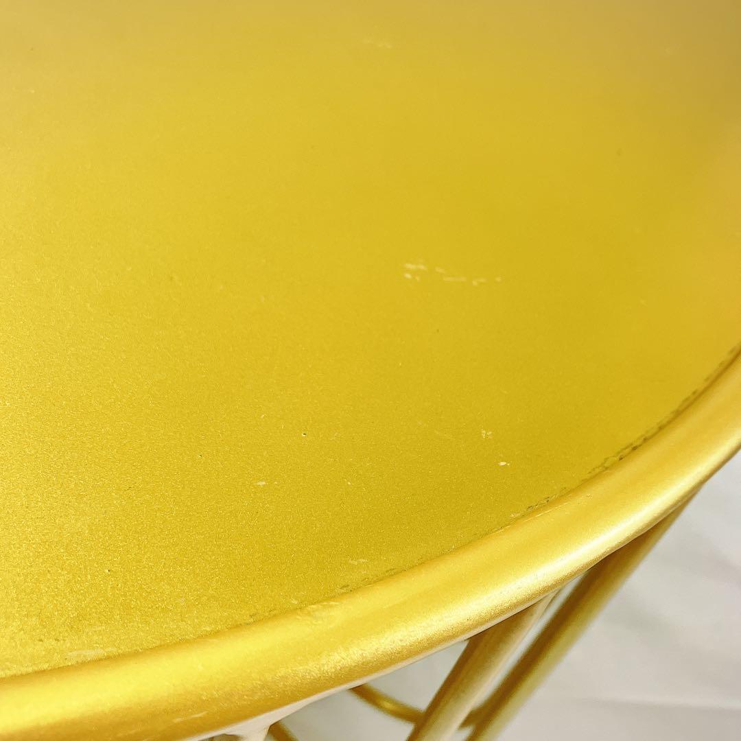 オシャレなコーヒーテーブル♡欧州♡ゴールド♡かぼちゃ型♡ステンレス・スチール