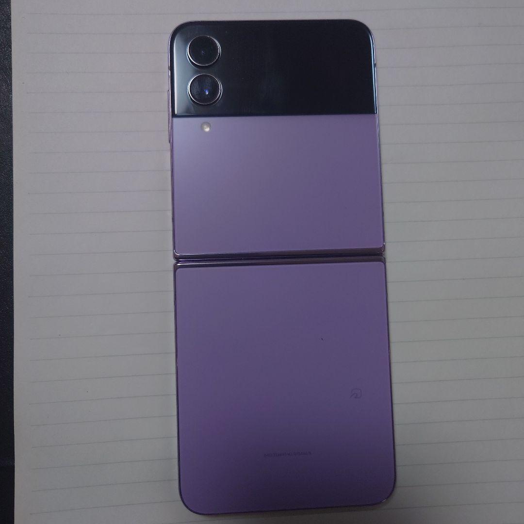 かなり綺麗　Galaxy Z Flip4 128GB パープル