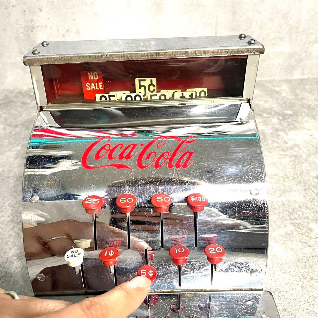 【激渋 50s vintage Coca-Cola トイ レジスター 美品】