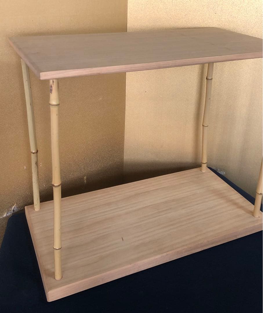 《R》茶道具 桐木地 竹台子 組立式 元箱　260116き4