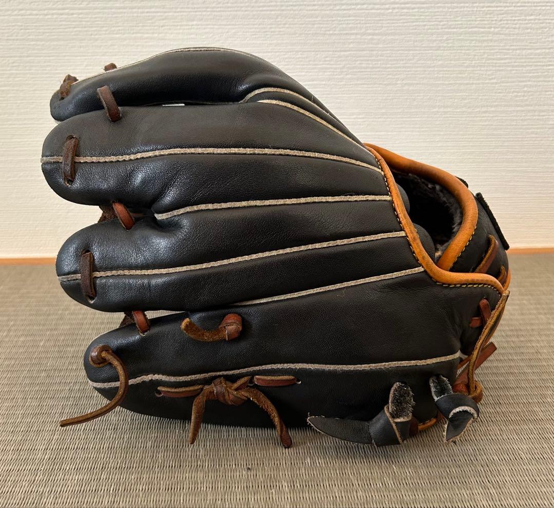 ワールドペガサス 硬式野球グローブ 黒 トレーニンググローブ