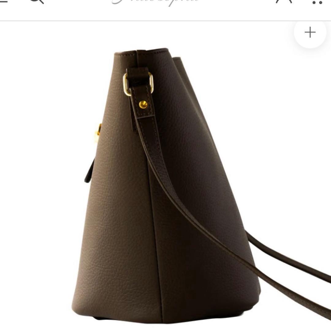 美品！philosophii ショルダーバッグ PAW キュイール・マッシュ　猫