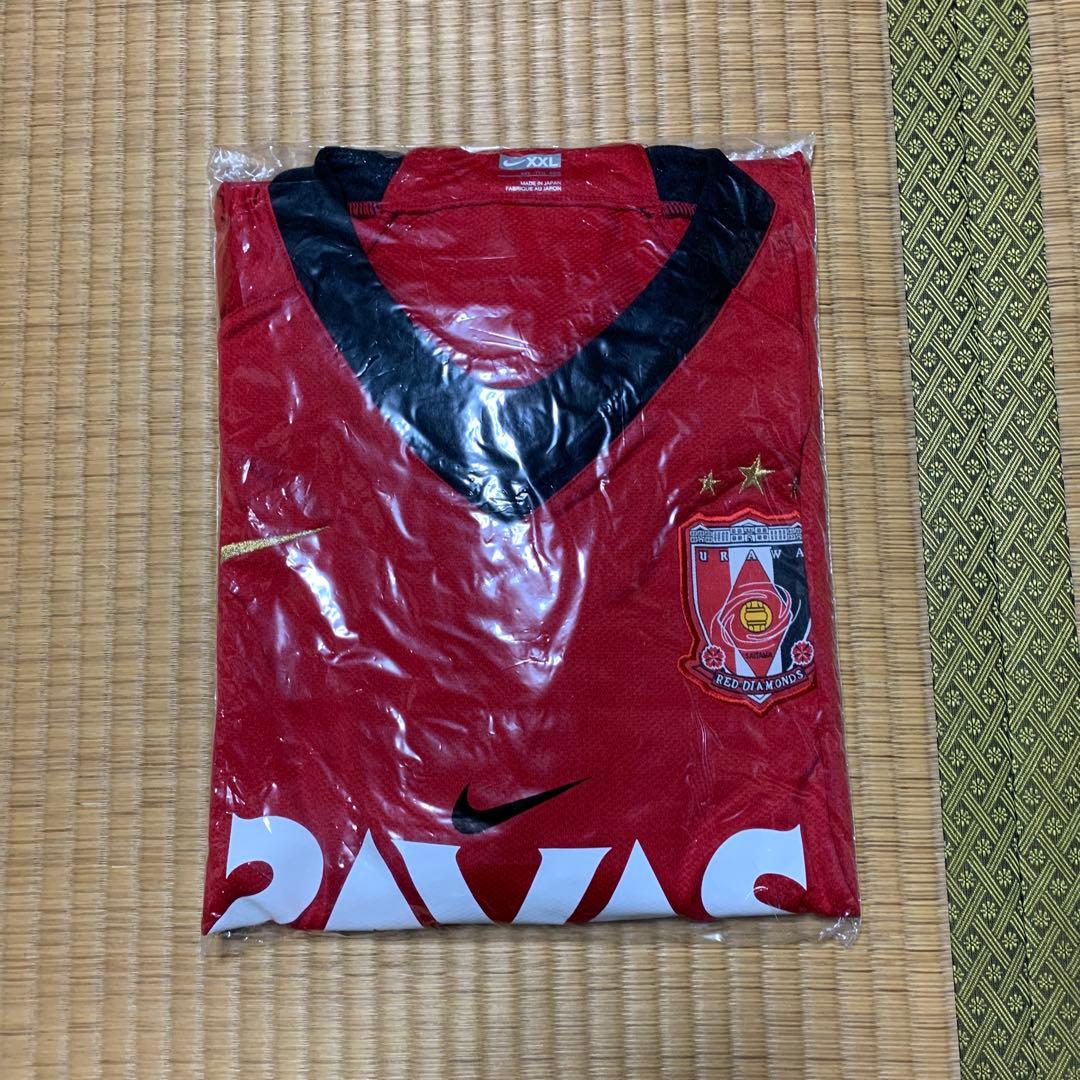 浦和レッズ2008レプリカユニホームXXL長袖　22阿部勇樹選手