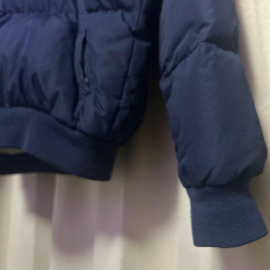 90s ラルフローレン　ダウンジャケット　ネイビー