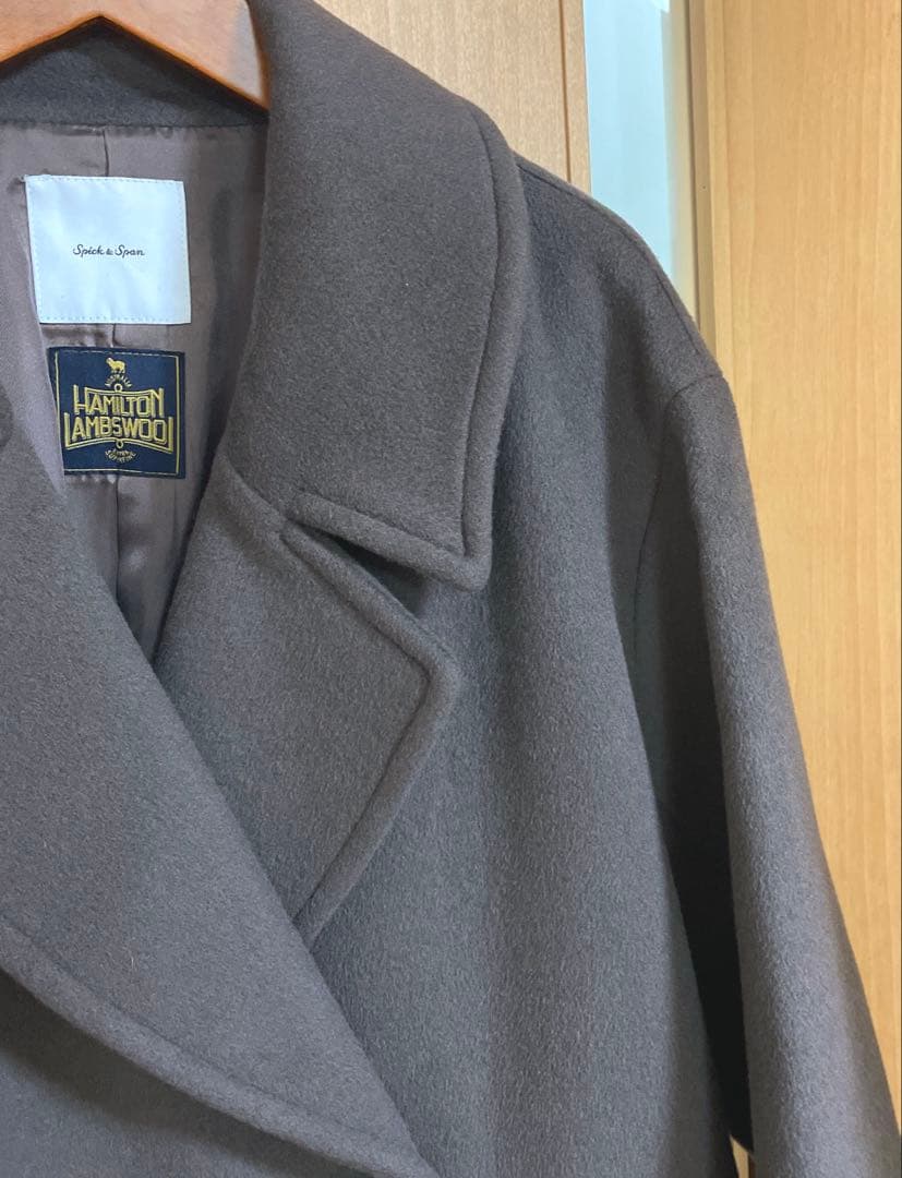 ☆HARU☆スピックアンドスパン ピーコートテーラードショートコート