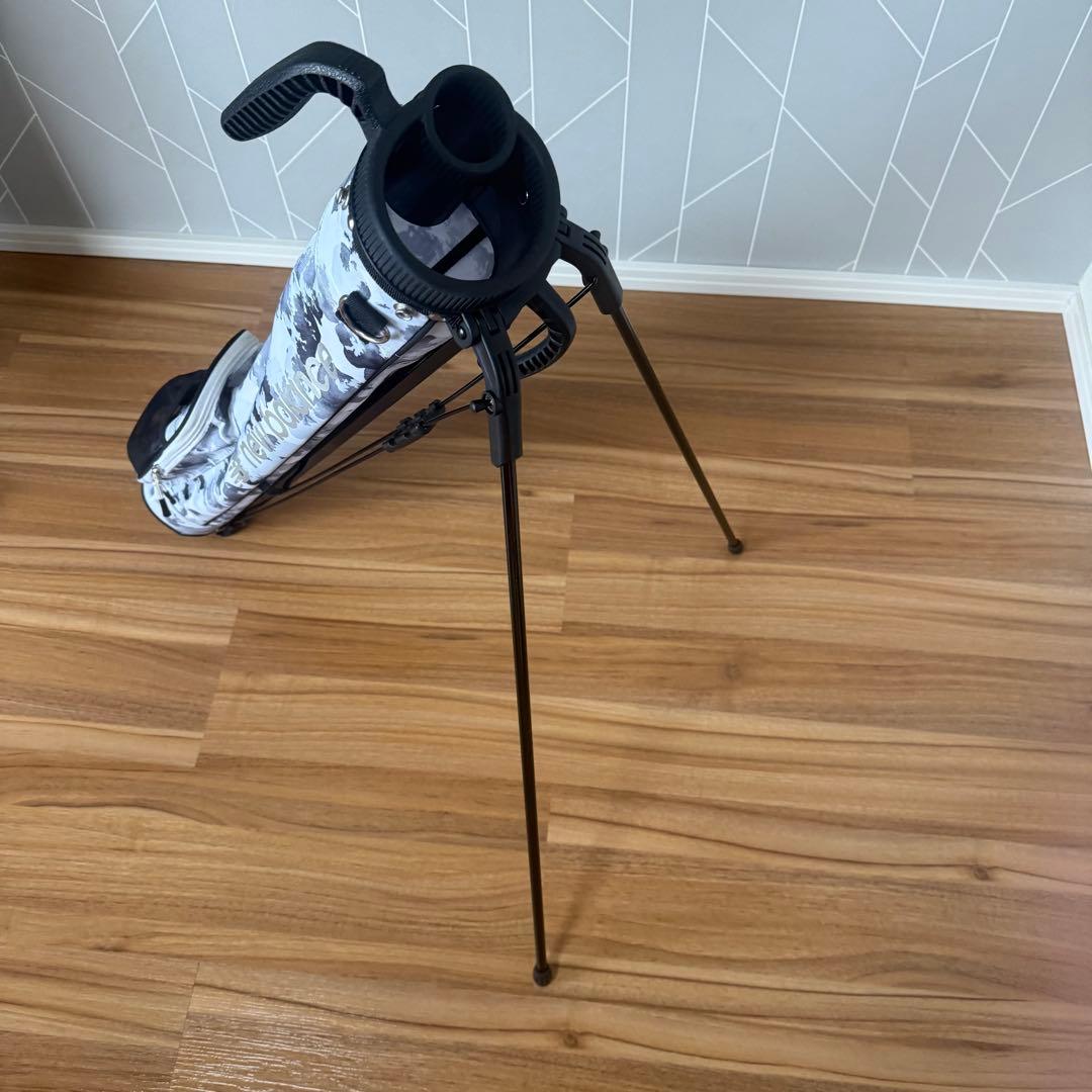 【中古】ニューバランス ゴルフ 花柄 セルフスタンドバッグ