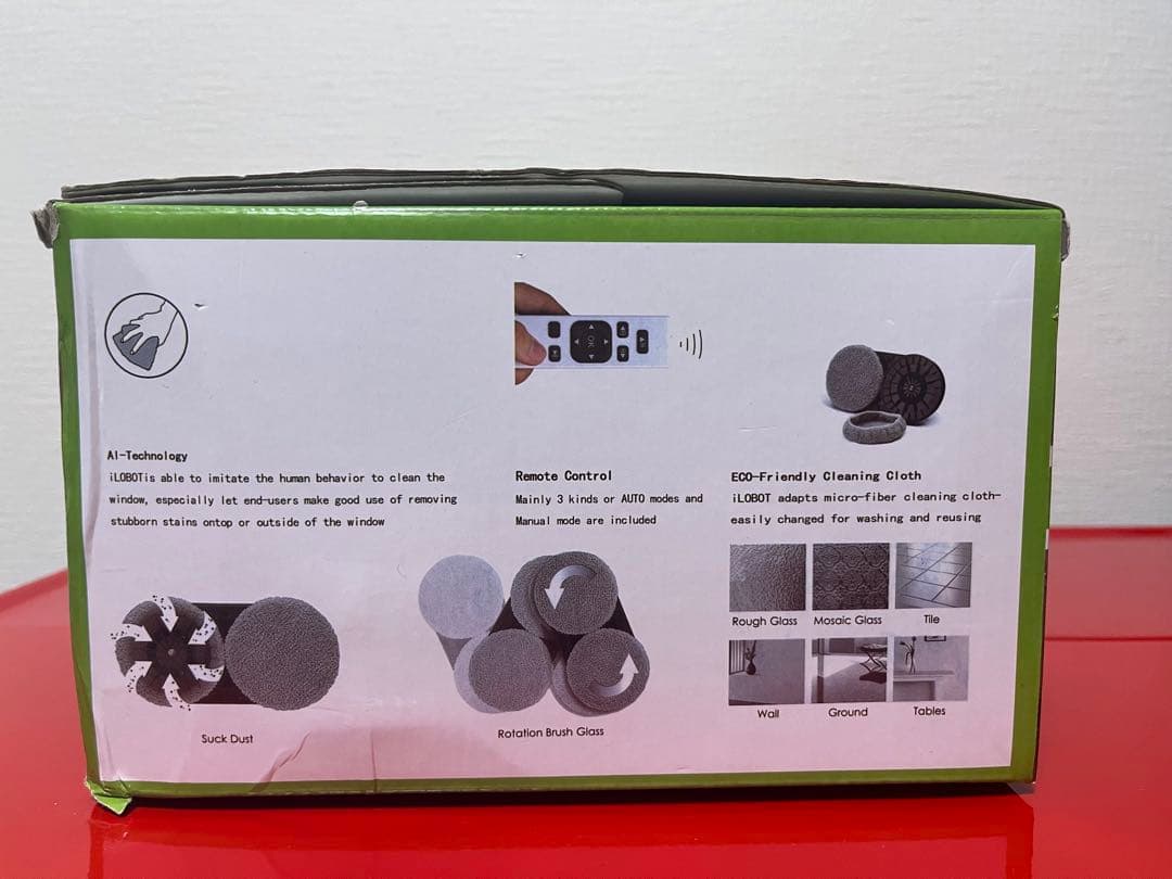 窓拭きロボット　2回使用　⭐︎値下げ交渉可⭐︎