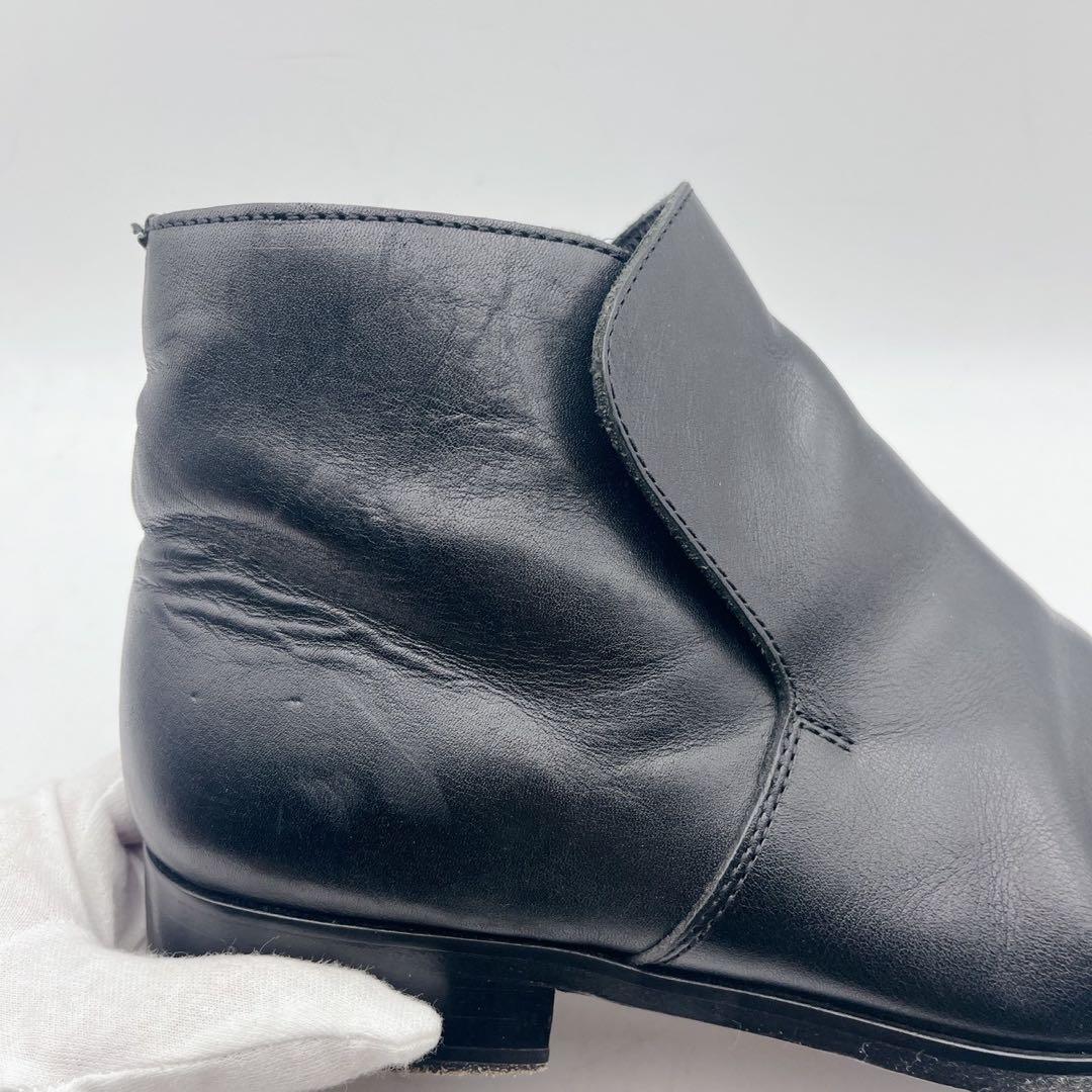 ビームス別注✨アルコレッタ パドローネ プレーントゥ サイドゴア ショートブーツ