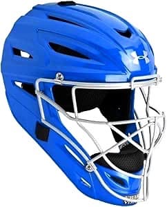 新品☆アメリカ国内限定☆UAマスク＋adidasプロテクター・レガース★青