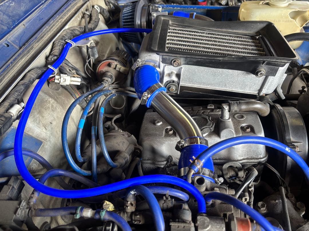 【超ド迫力美品】ジムニーJA11 BLITZサクションインテークシステム！ポン付