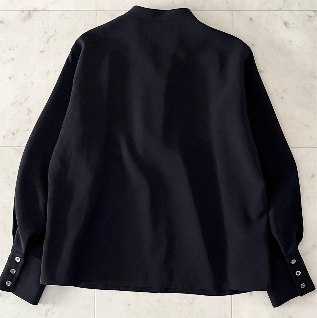 定価3,5万♪極美品セオリーリュクス Luve Wali Blouse 38 黒