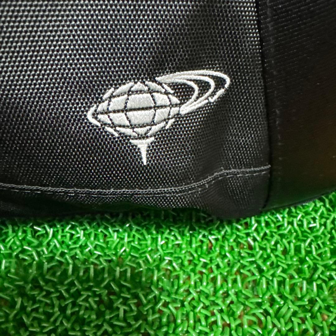 【美品】BEAMS GOLF ボストンバッグ シューズケース付き ブラック