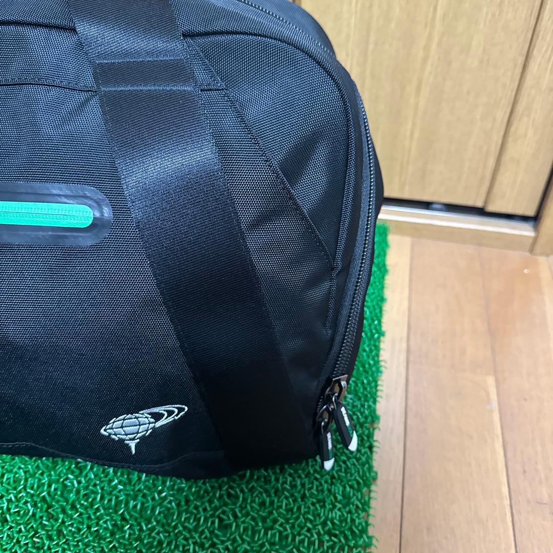 【美品】BEAMS GOLF ボストンバッグ シューズケース付き ブラック