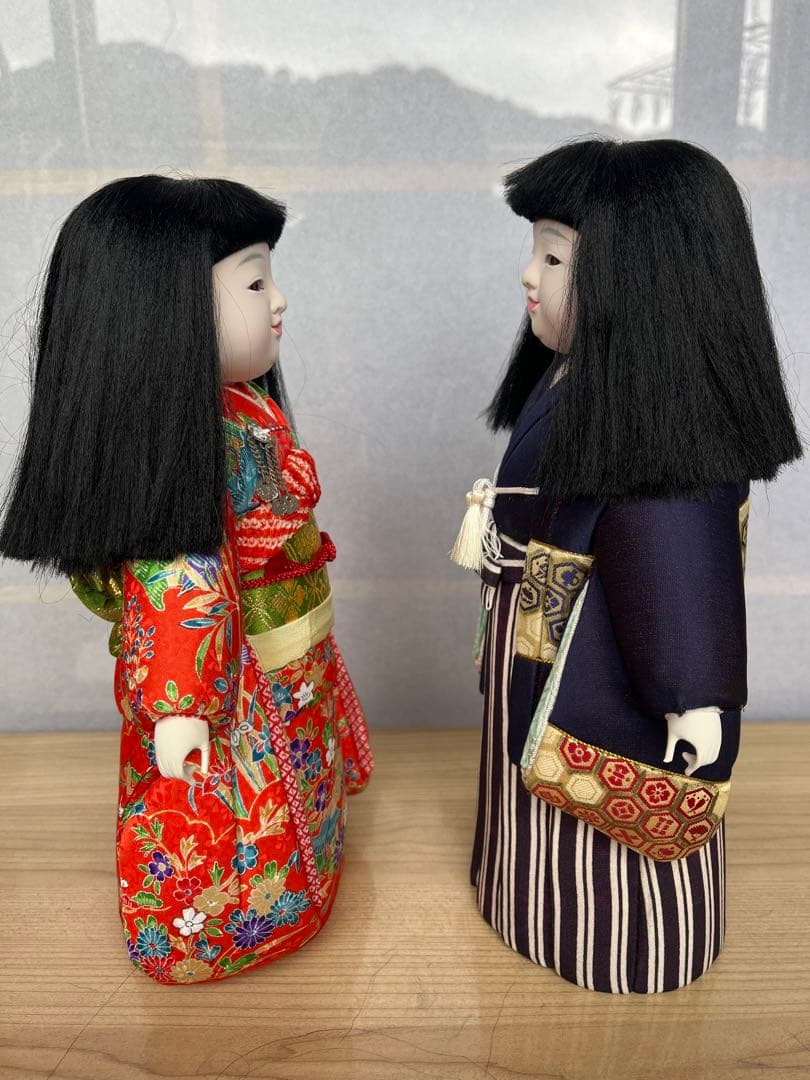 市松人形　女の子　男の子　ハンドメイド