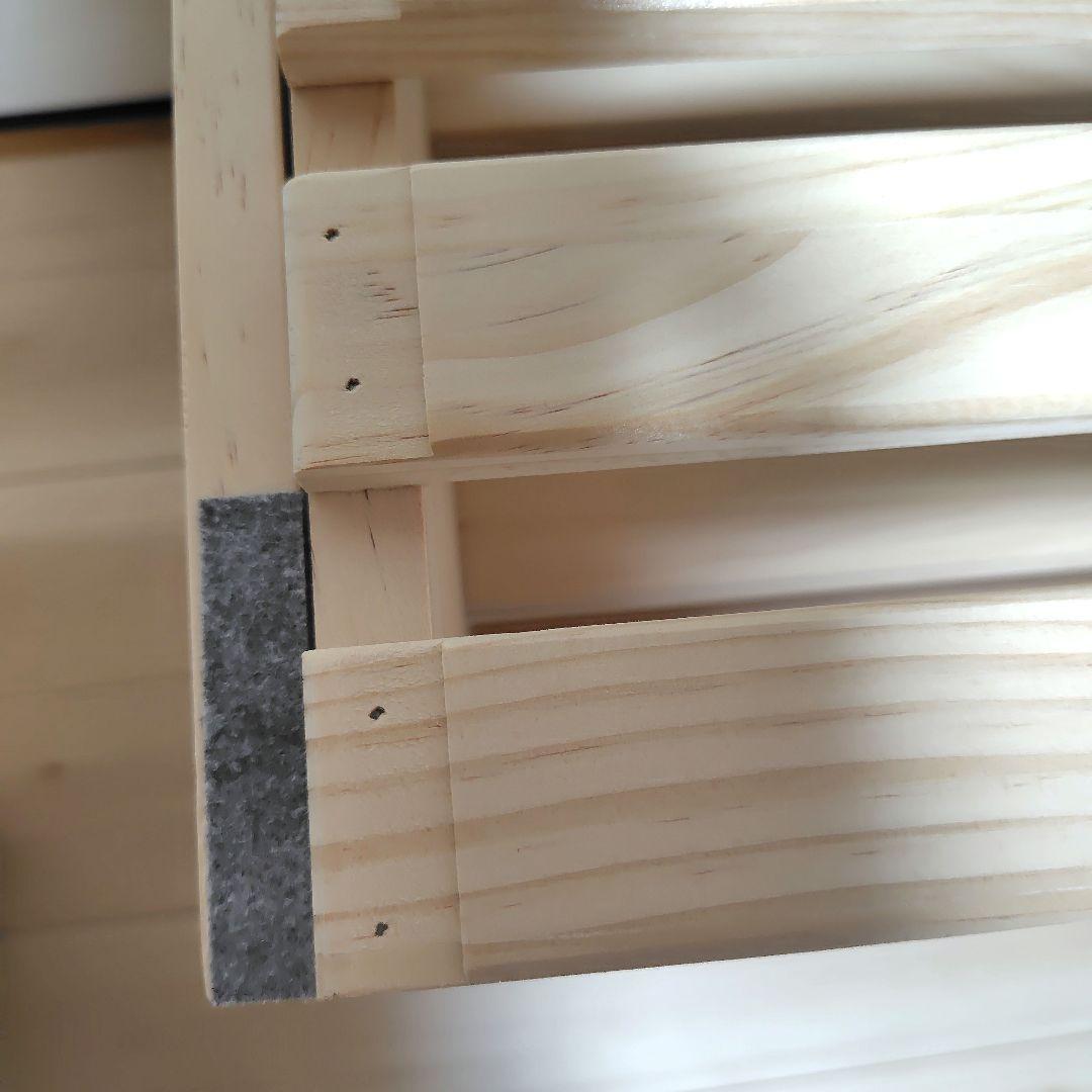 タンスのゲン　すのこ　パレットベッド　 パレット8枚　シングルサイズ