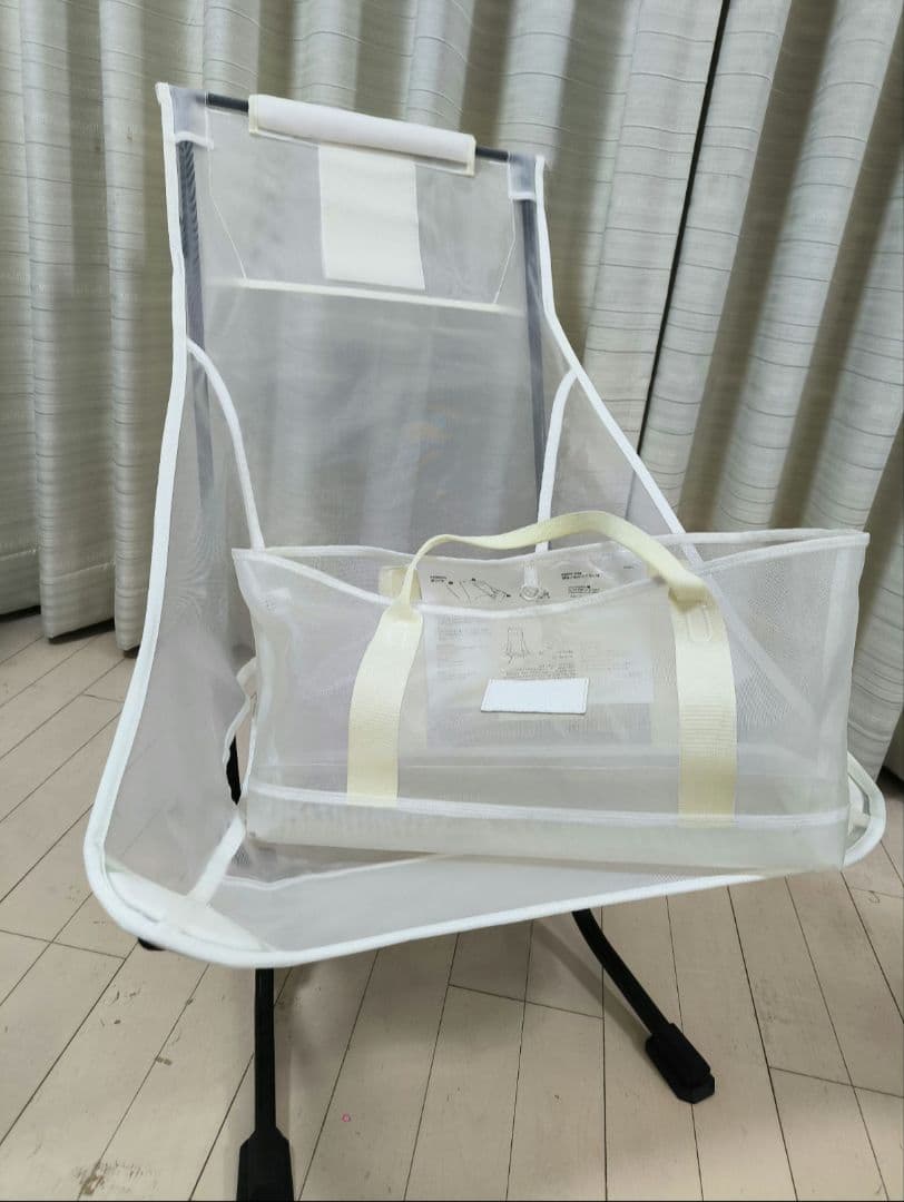 【2脚セット】Helinox ビーチチェア メッシュ ホワイト