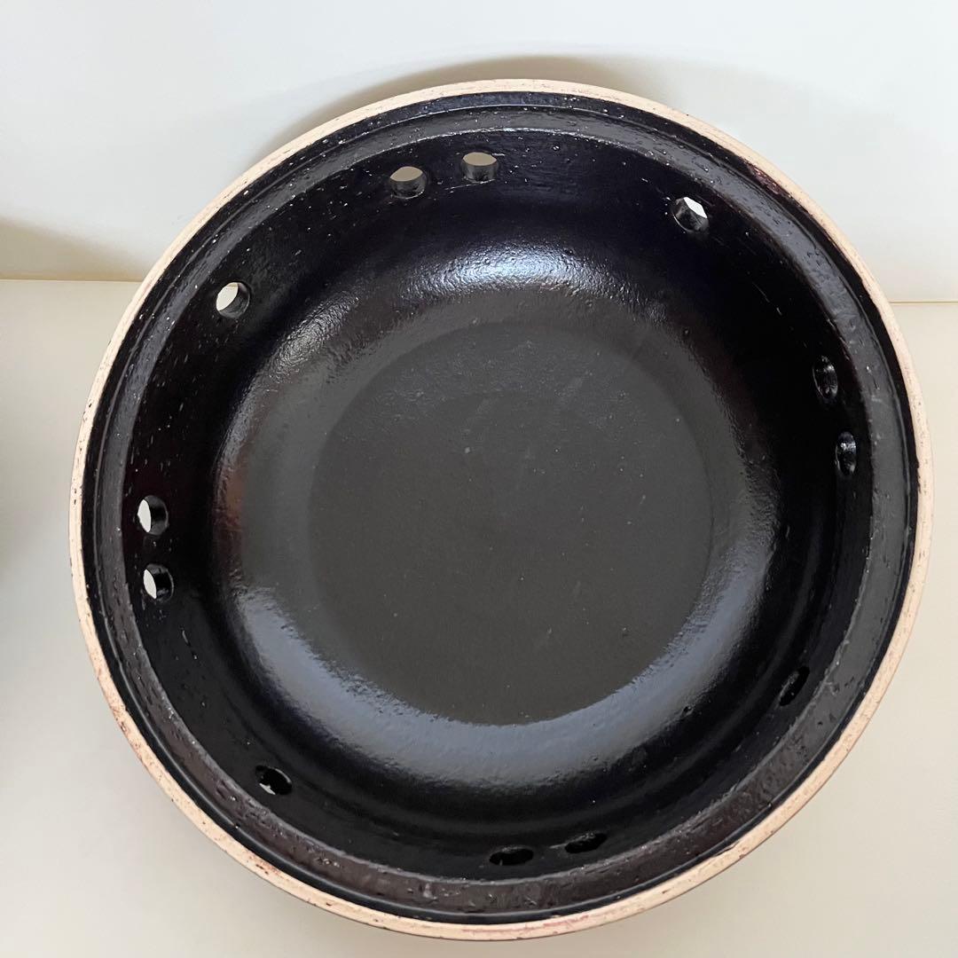 長谷園 微煙陶炉 やきやきさん 大 卓上グリル 焼肉 プレート　蓋付き