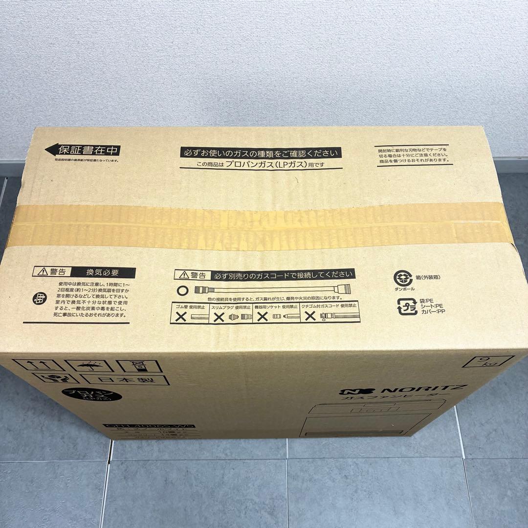 【新品未開封】ノーリツ ガスファンヒーター GFH-4006S-W5