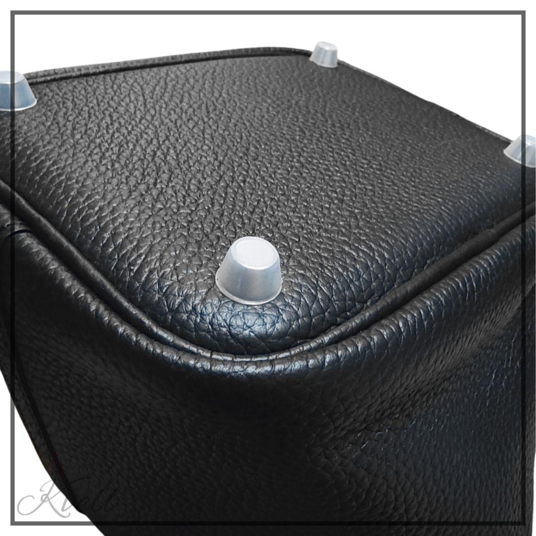 【新品】 本革 レザー バケツ キューブ ハンド 鍵 PM MM 即納 牛革