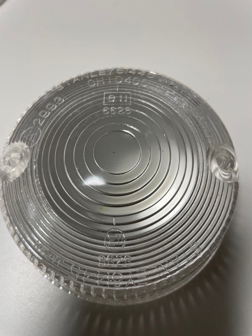 D.i　当時物　カワサキ　Z1 Z2 純正　スタンレーウインカーレンズ