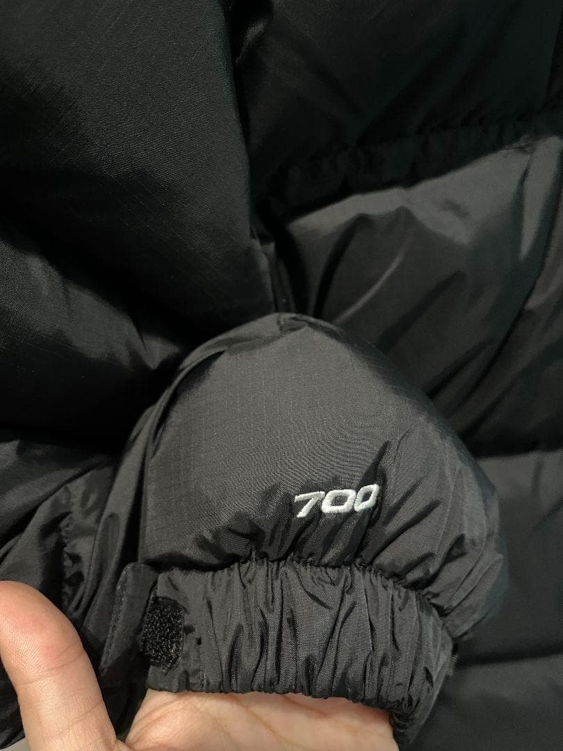 希少【XL】ザノースフェイス ヌプシ 700fill 刺繍 ダウンジャケット