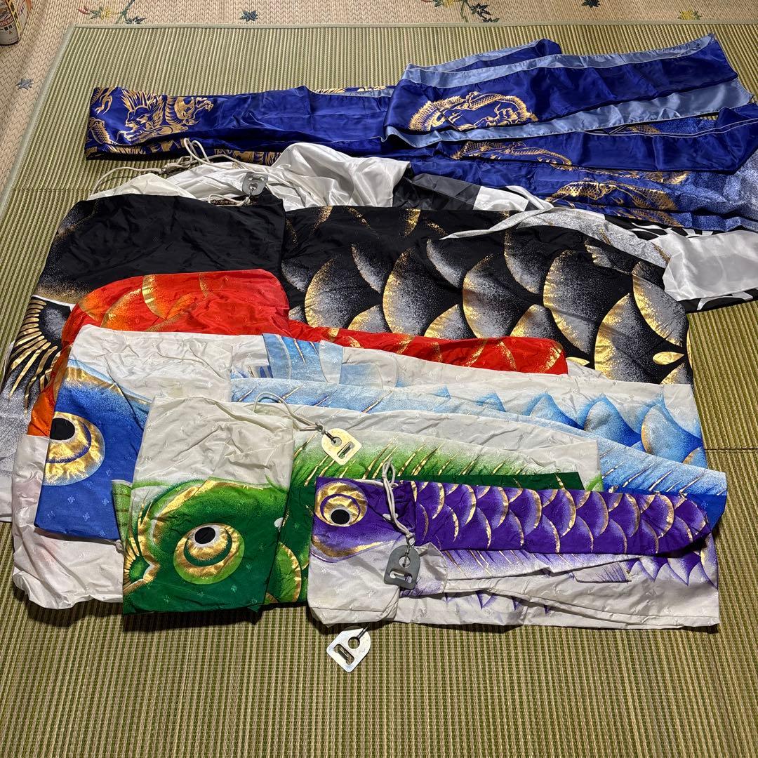 俊峰作　　鯉のぼり　　あすか　５匹