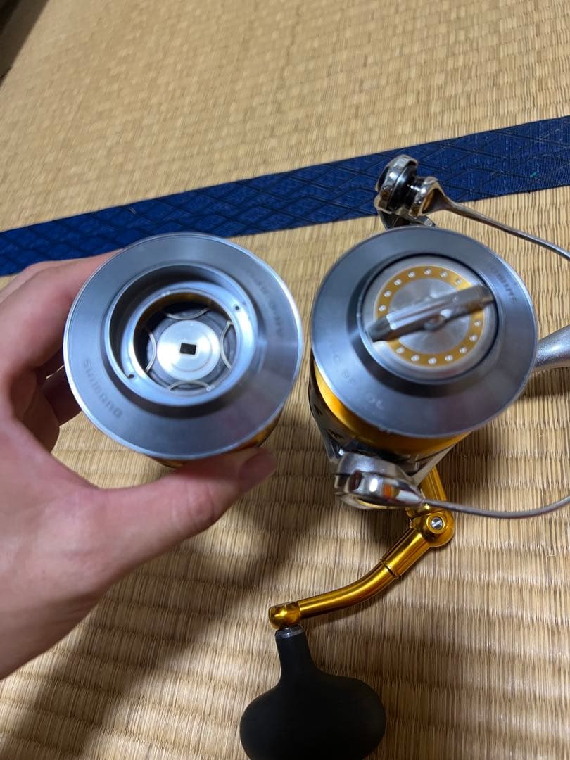 08ステラSW 10000XG夢屋ハンドル +替えスプール