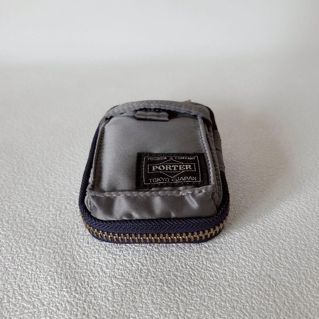 PORTER＿PX TANKER KEY PACK＿タンカーキーケースシルバー