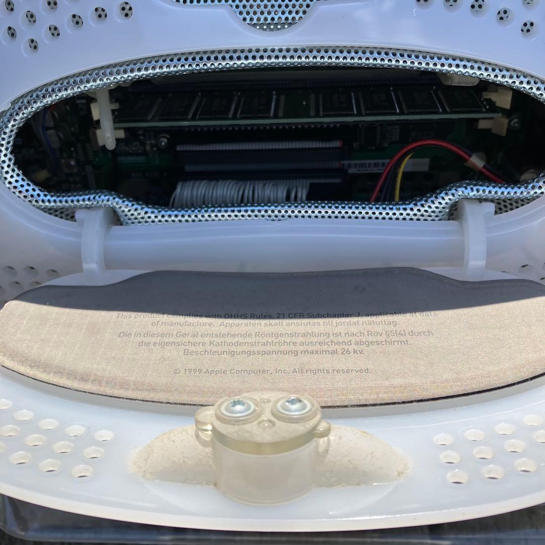 ゆ*う様 【当時物通電確認済】apple imac g3 M7709J/A スノ