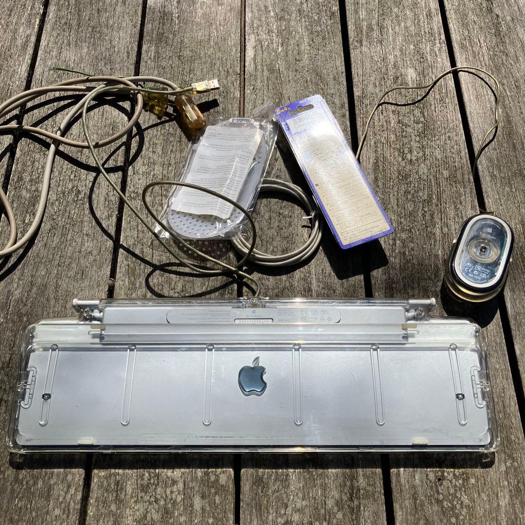 ゆ*う様 【当時物通電確認済】apple imac g3 M7709J/A スノ