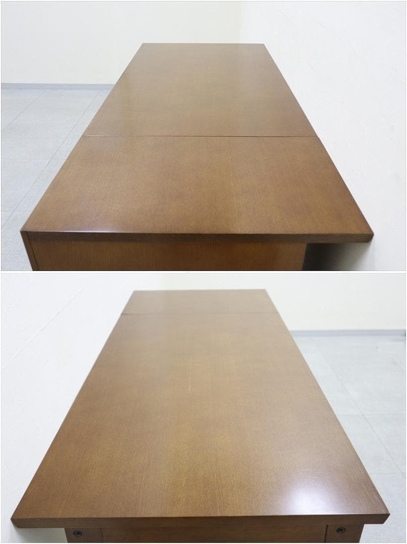 カリモク60 ロクマル デスク 平机 木製 オーク 書斎 (別チェスト購入必須)