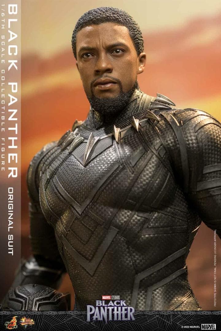 【美品】　ホットトイズ ブラックパンサー オリジナル・スーツ