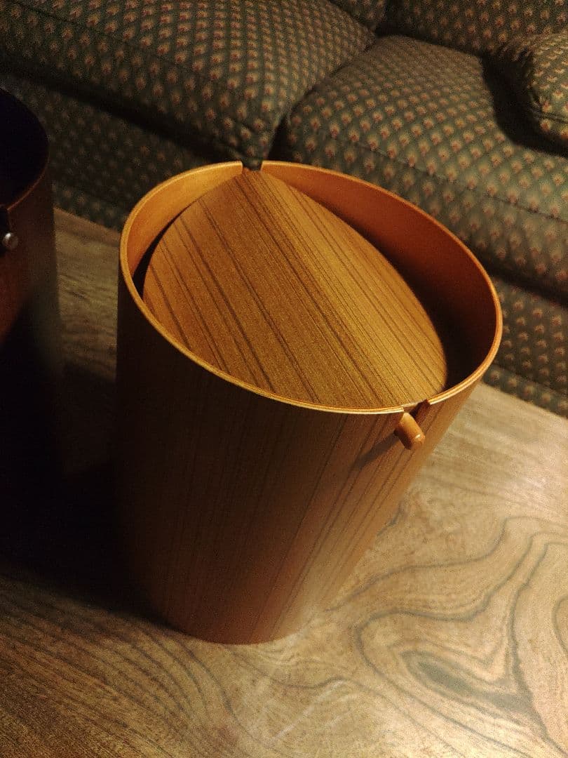 未使用　カリモク60 サイトーウッド　saitowood ゴミ箱　ダストボックス