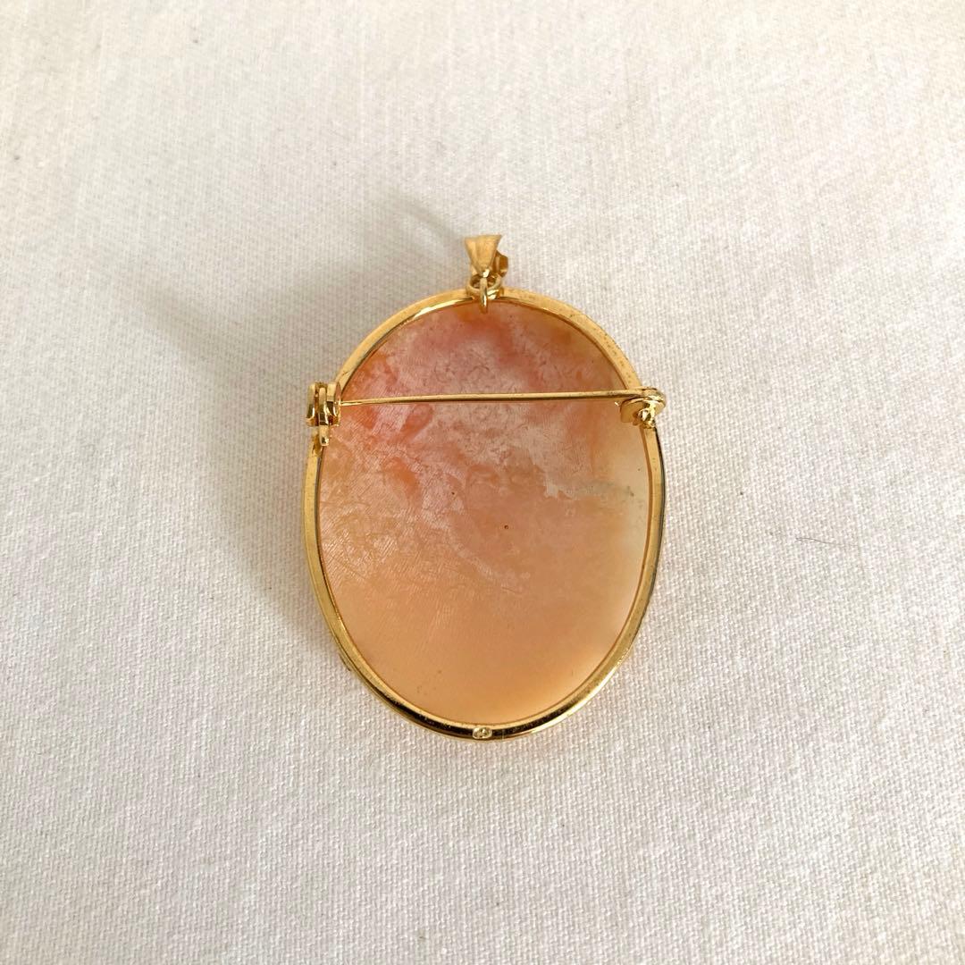 カメオ ブローチ・ペンダント 3点セット