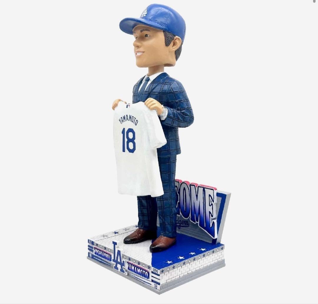 山本由伸_ドジャース_入団記念_524個限定_ボブルヘッド _MLB