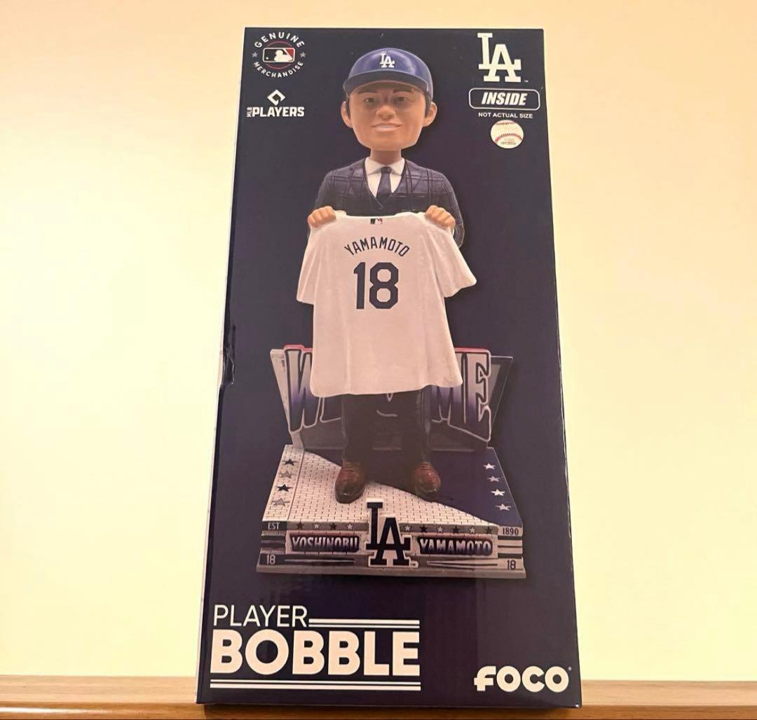 山本由伸_ドジャース_入団記念_524個限定_ボブルヘッド _MLB