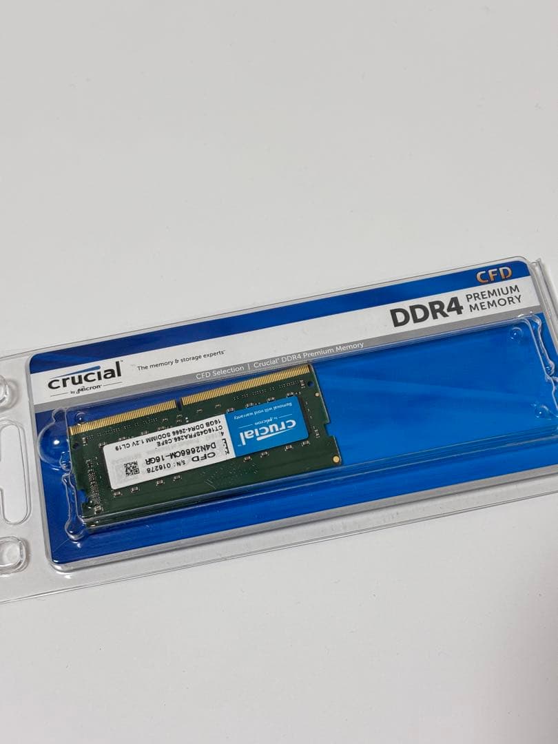 DDR4 2666MHz SO-DIMMメモリー 16GB x2 32GB