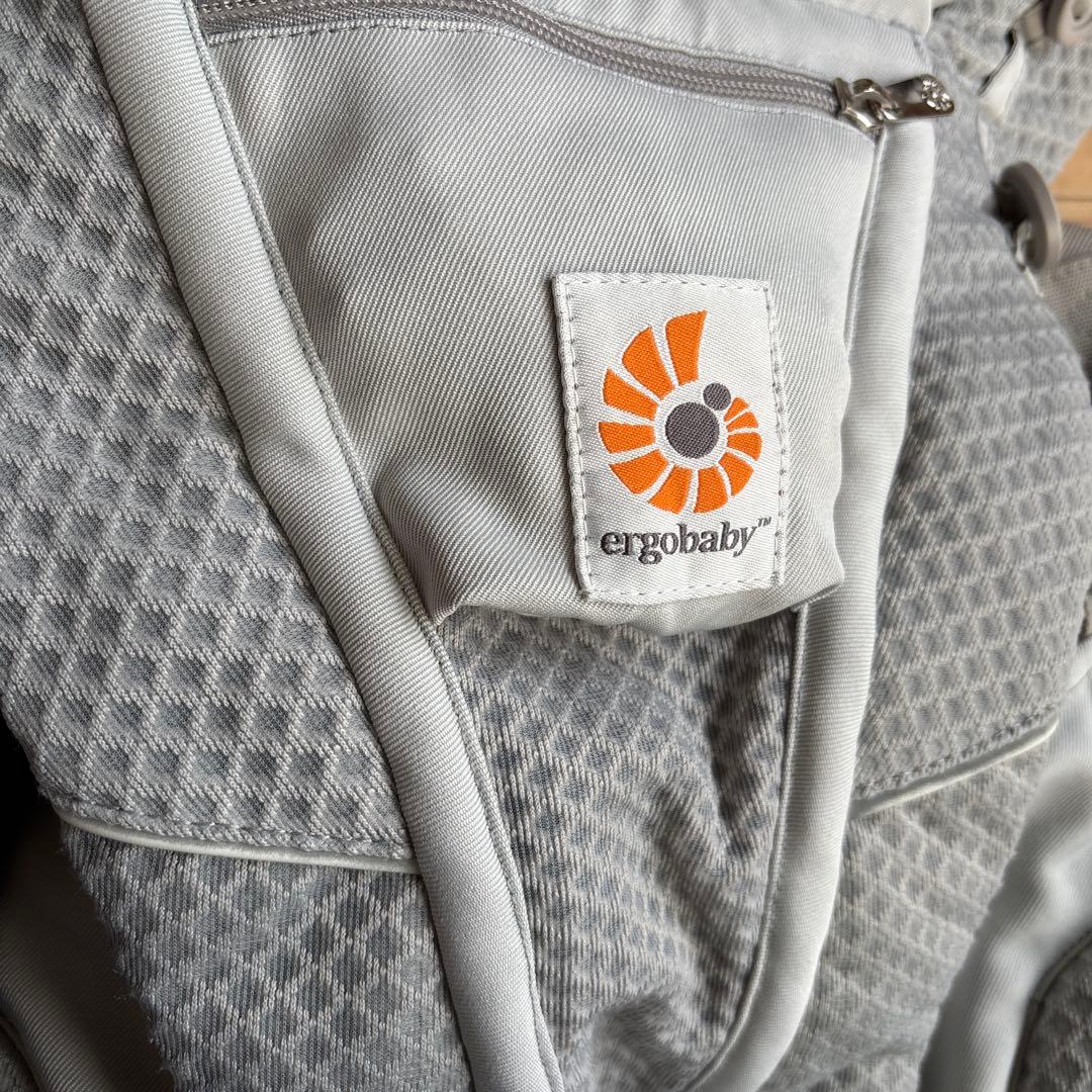 エルゴベビー オムニブリーズ パールグレー　抱っこ紐　保証カード付き
