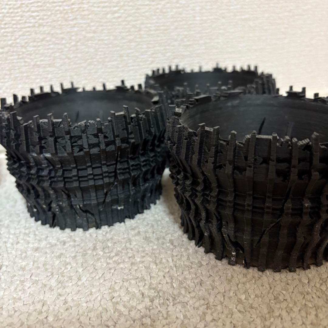 YABACHI 鉢 4個セット ヤバチ 3Dプリンター