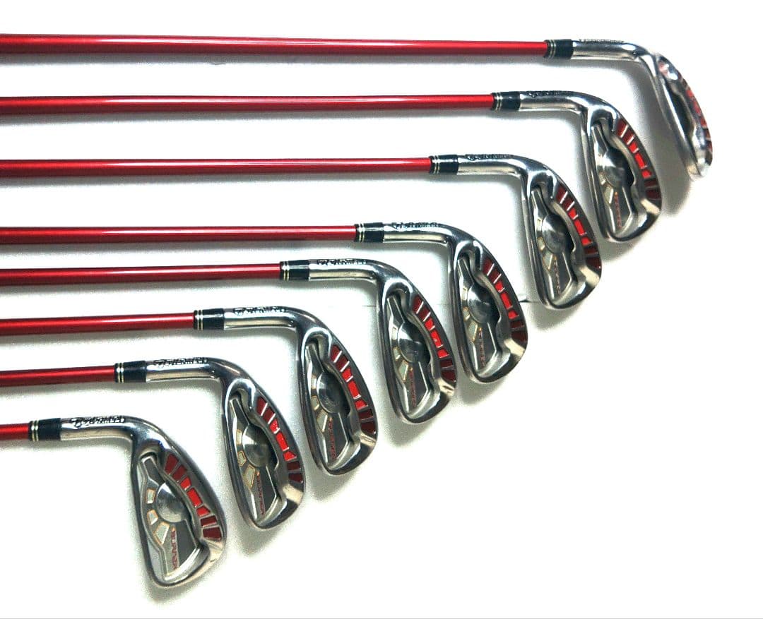 レフティ　テーラーメイド　バーナー　メンズ　アイアンセット　純正カーボン（S）