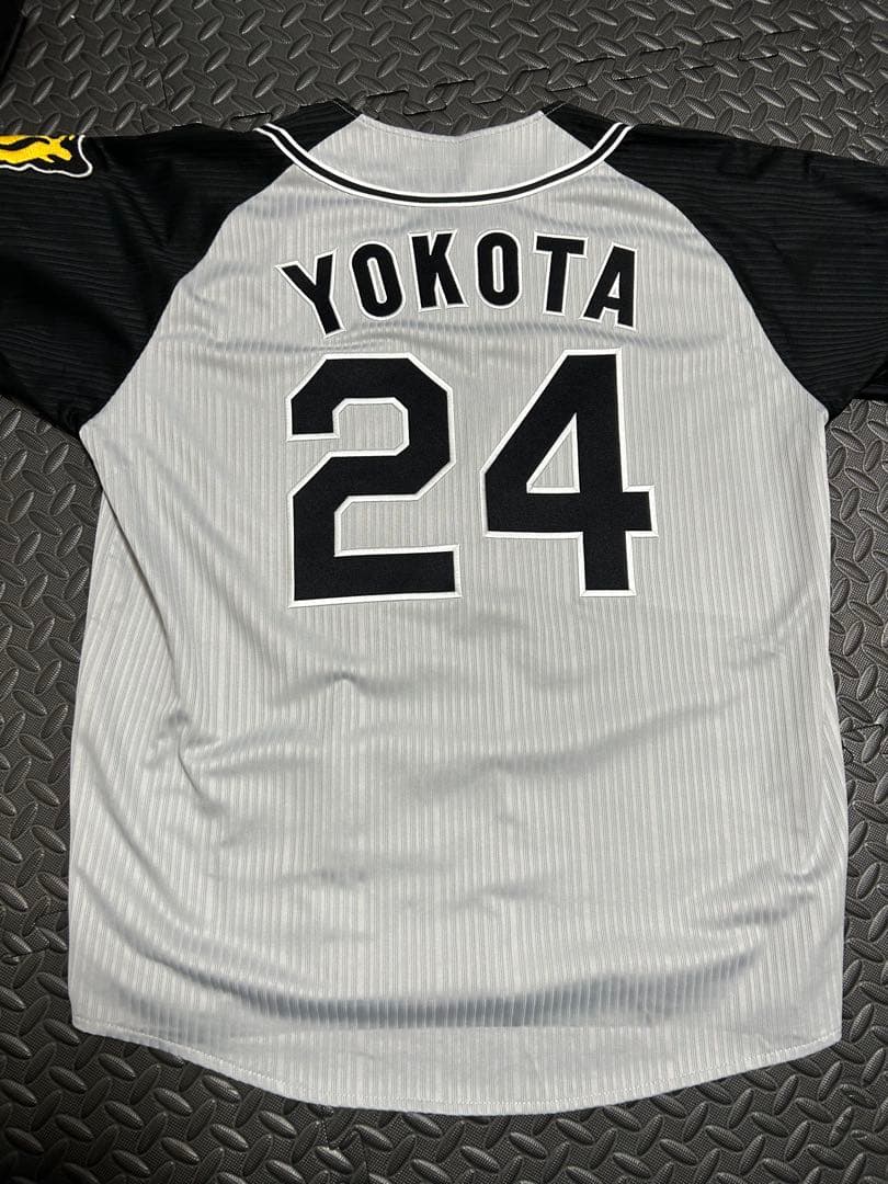 横田慎太郎ユニホーム/ビジター/希少(Lサイズ) 栄光のバックホーム