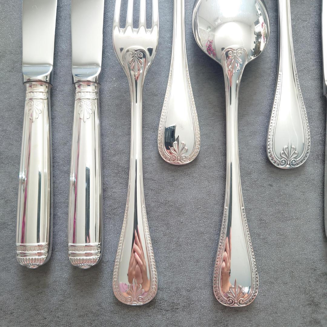 美品 クリストフル マルメゾン テーブルサイズ デザートサイズ 12点