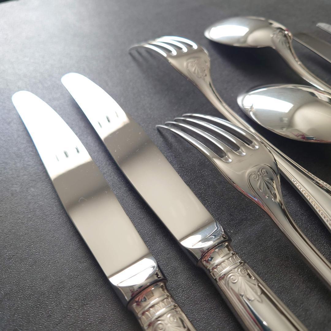 美品 クリストフル マルメゾン テーブルサイズ デザートサイズ 12点