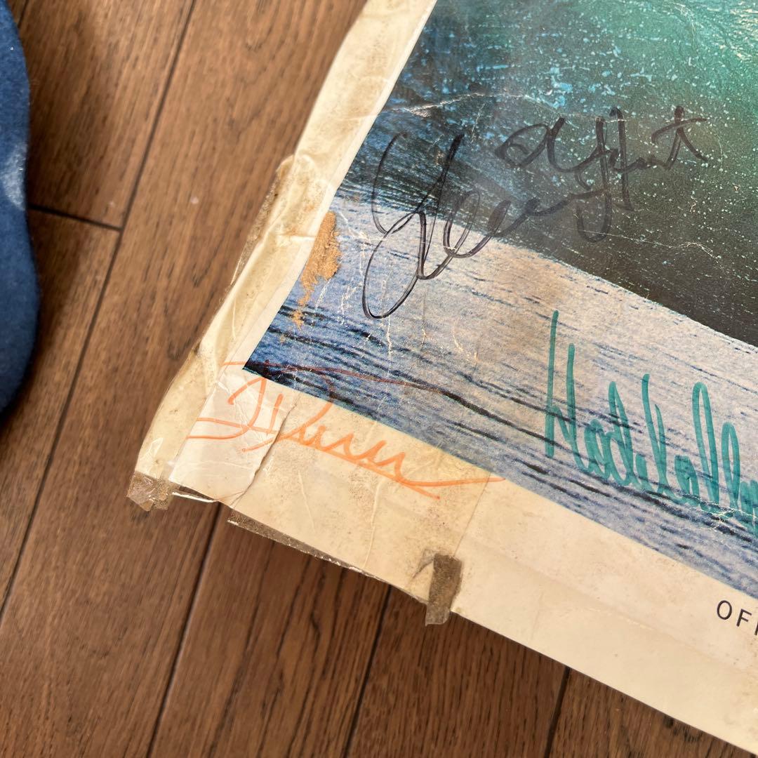 VANS GET-N-CLASSIC サイン入りポスター折り曲げて発送