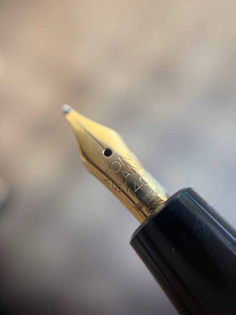 モンブラン万年筆342、ペン先はKM