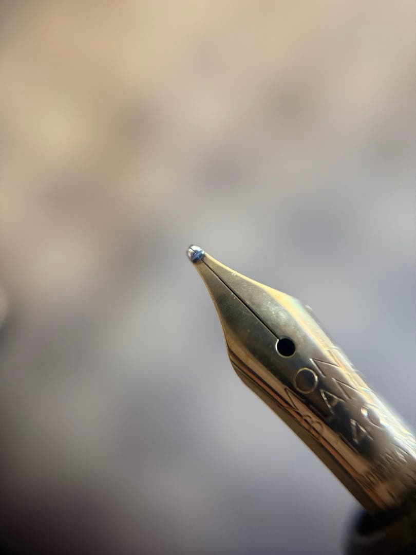 モンブラン万年筆342、ペン先はKM