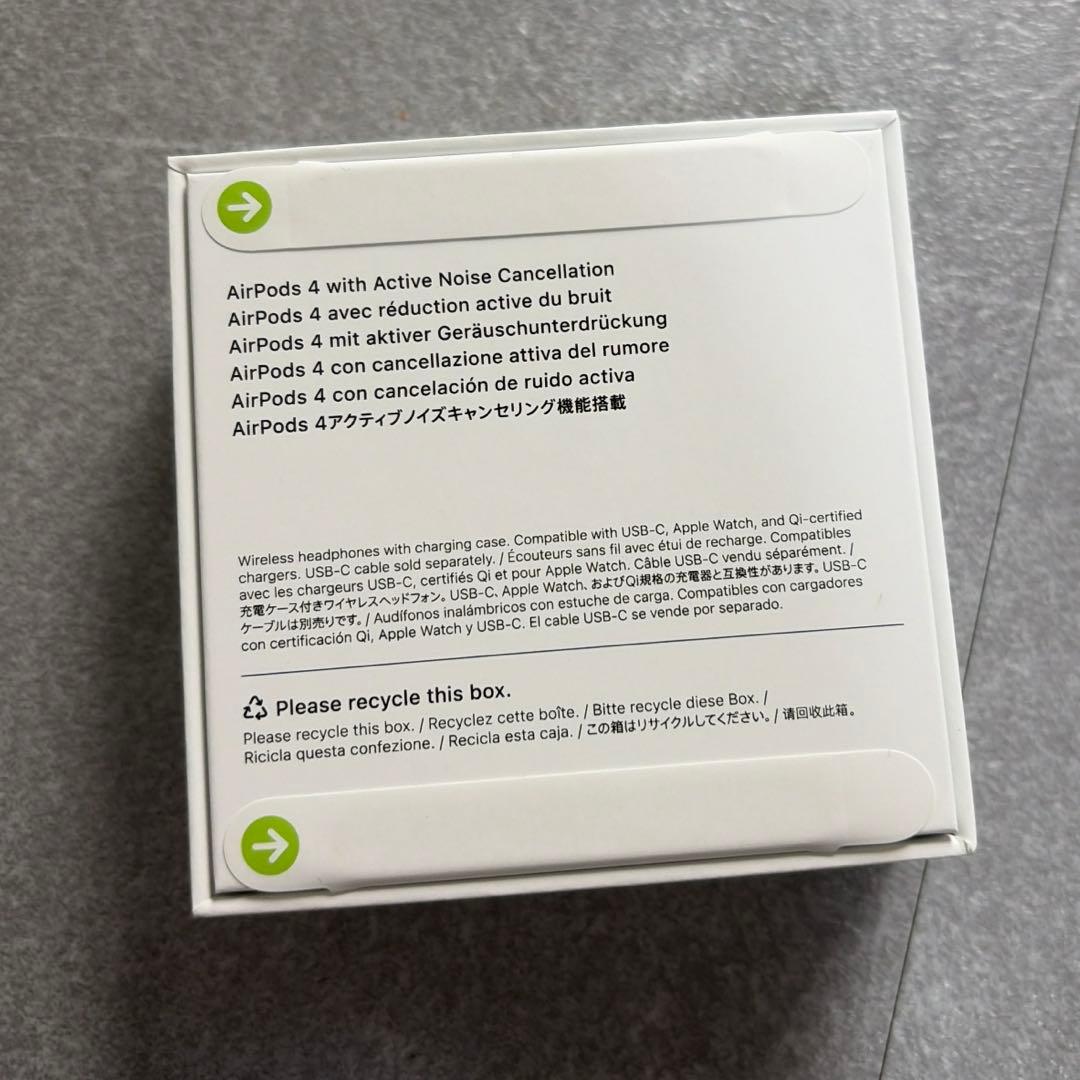 新品★購入証明あり★Apple Airpods 第4世代 ノイズキャンセリング